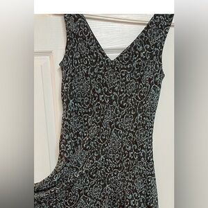 Elegant Brown & teal Patterned Women's Dress
Fully lined
Maxi

CLASSY Very nice